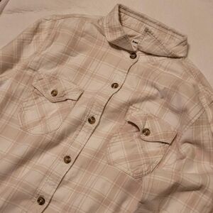 Frank & Oak Beige Plaid Blazer